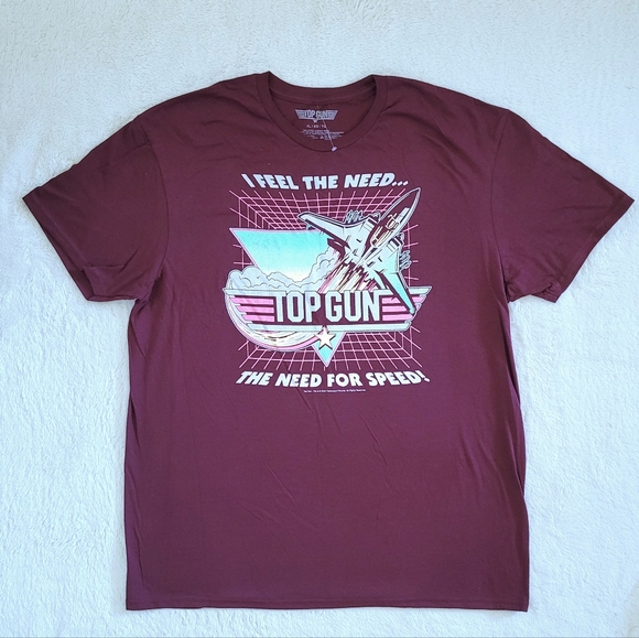 Mad😡 Engine Global🌎 LLC Top Gun⚓️ "I Feel The Need...The Need For Speed" Tee - Picture 8 of 10